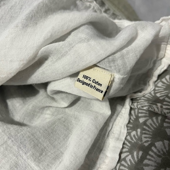 Zen Ethic French Designed Made in India Robe Bohème Raj Pompom Parvati Dress - Picture 5 of 11